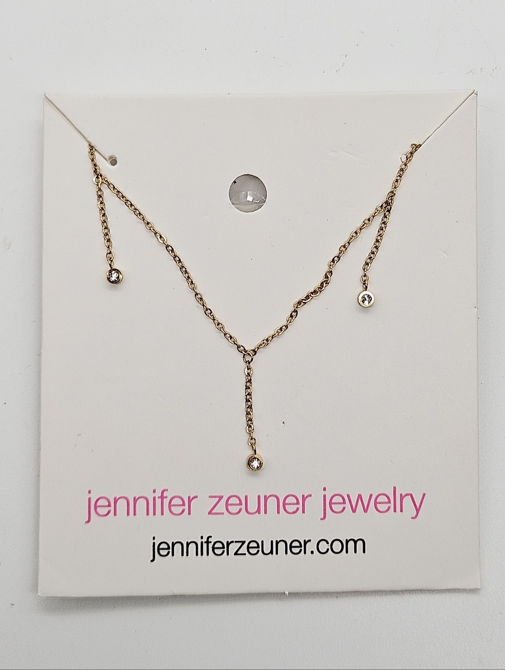JENNIFER ZEUNER | Colette plated yellow gold adjustable cable chain